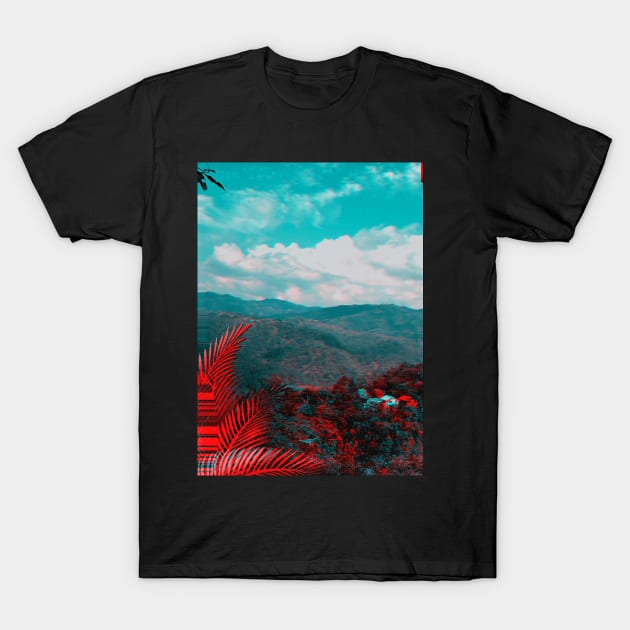 Vaporwave 90s Grunge Aesthetic T-Shirt by SWAPdesign